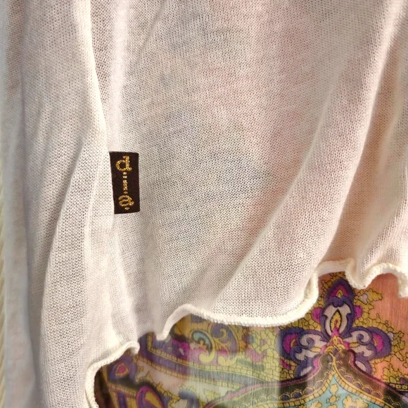 d.i.a Gyaru Cream Bow Shawl Top One-Size Japan - Picture 5 of 6